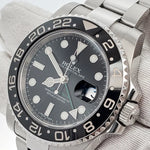 Rolex GMT-Master | Black Dial black Ceramic Bezel Oyster Bracelet 40MM