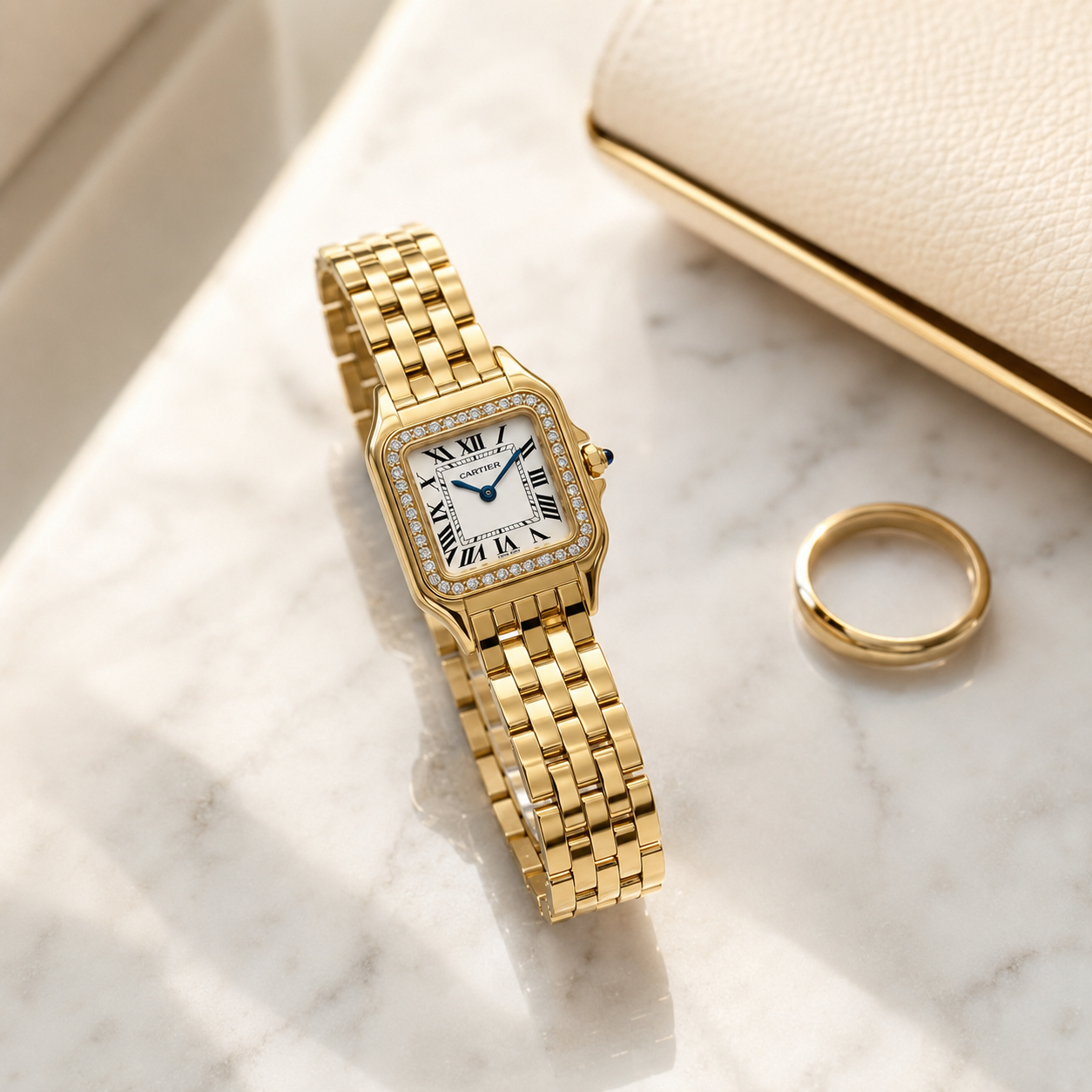 Cartier Panthère-Style Mini Women’s Watch – 27mm