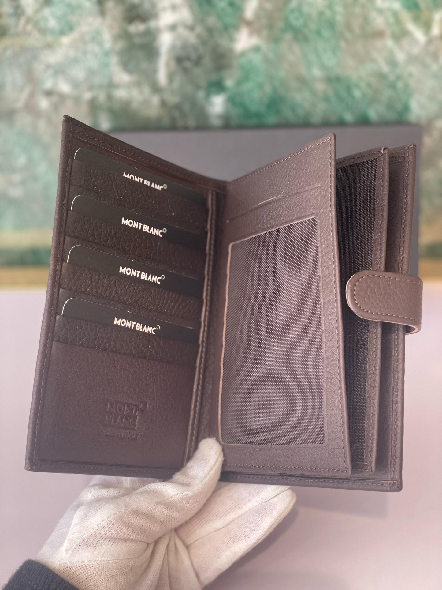 Montblanc Leather Passport Holder