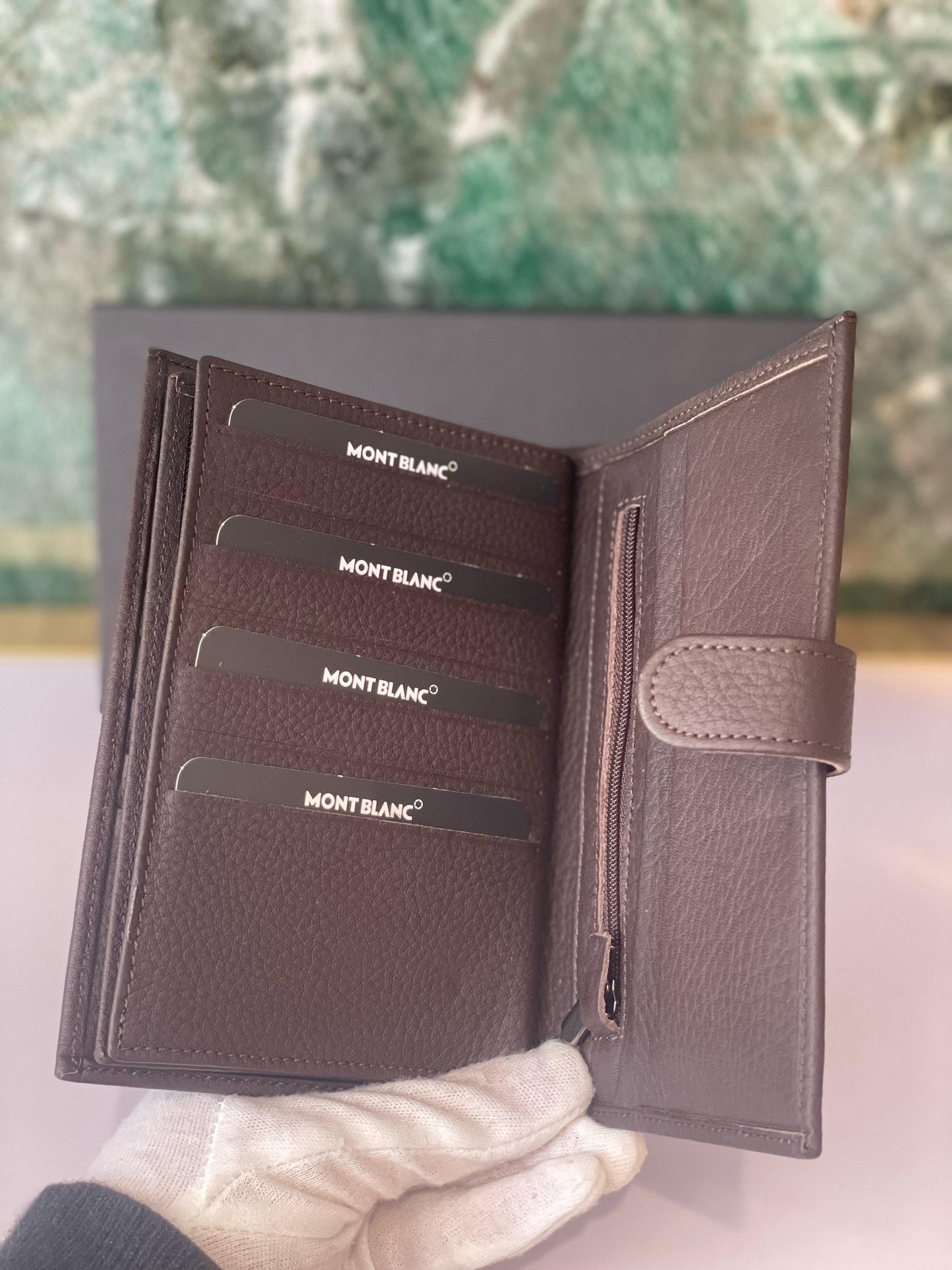 Montblanc Leather Passport Holder