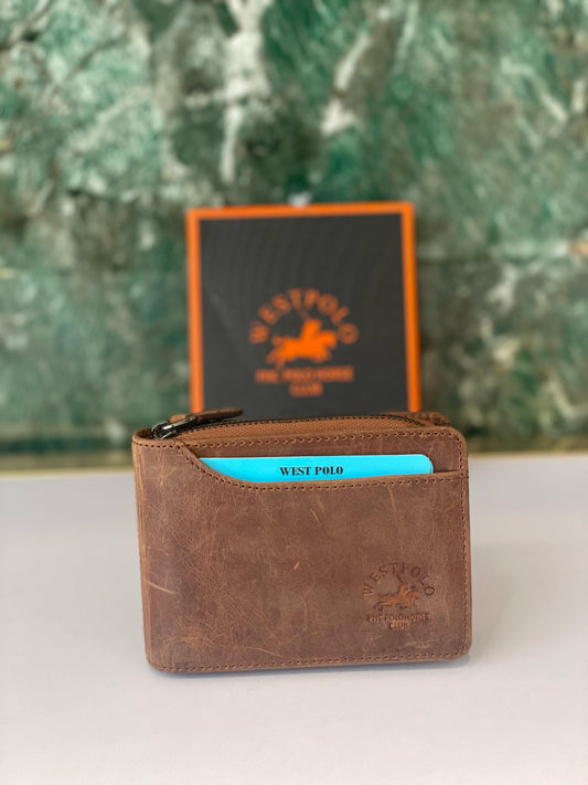 West Polo Leather Wallet