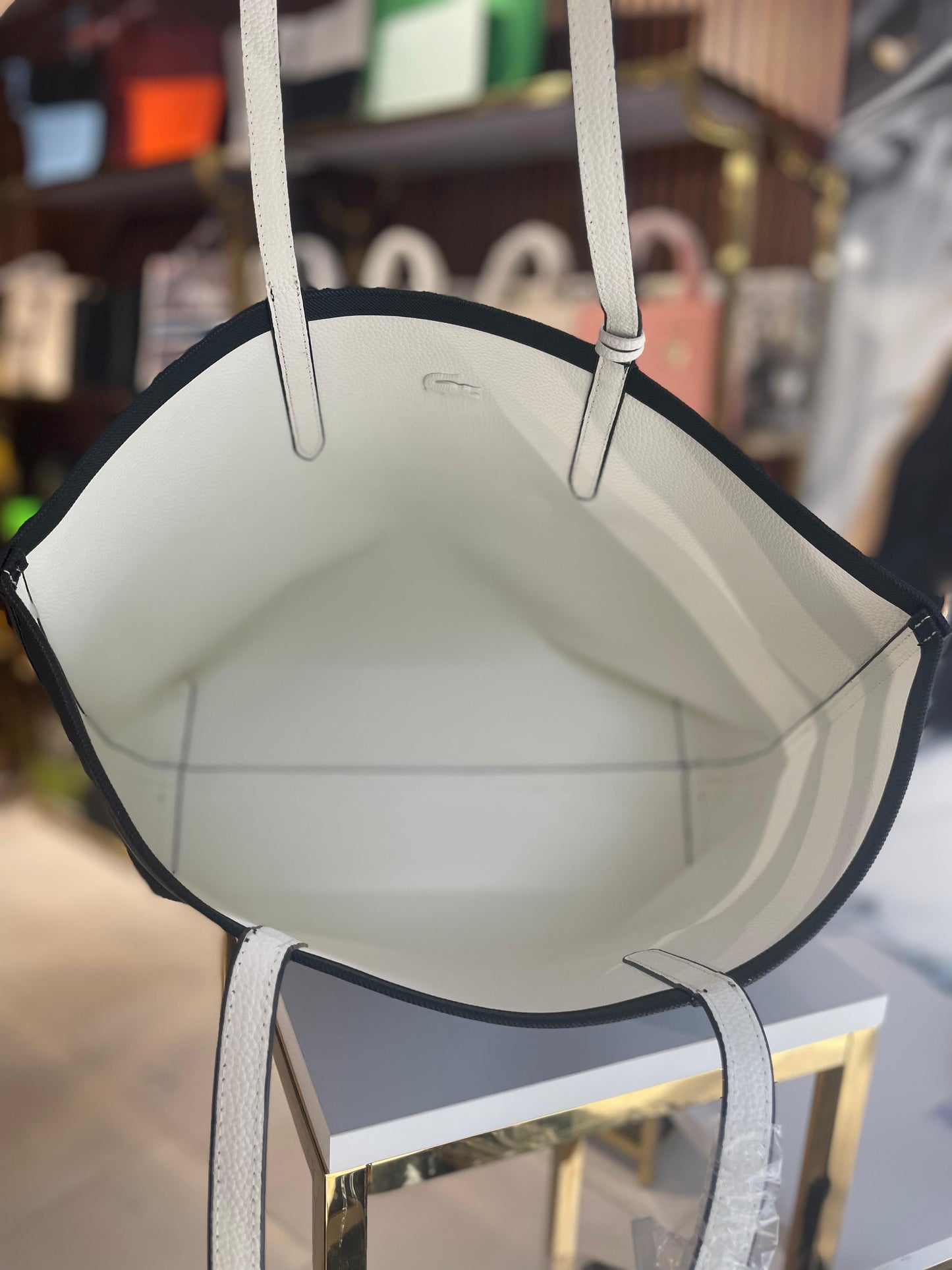 Double face lacoste bags