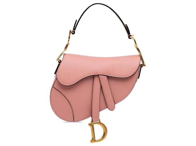 Christian Dior Saddle Bag – Calfskin Leather with Gold Hardware