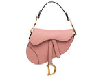 Christian Dior Saddle Bag – Calfskin Leather with Gold Hardware