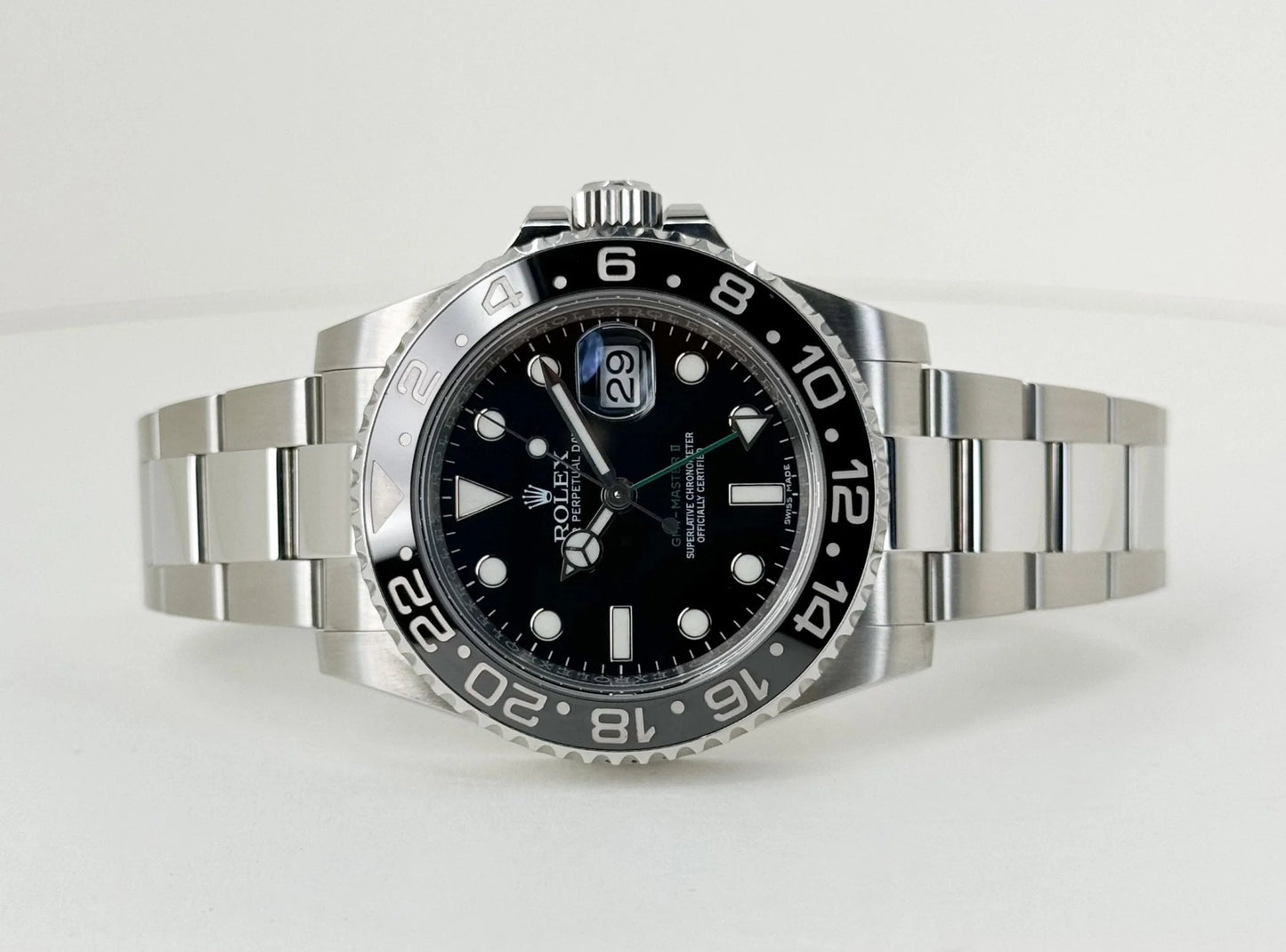Rolex GMT-Master | Black Dial black Ceramic Bezel Oyster Bracelet 40MM