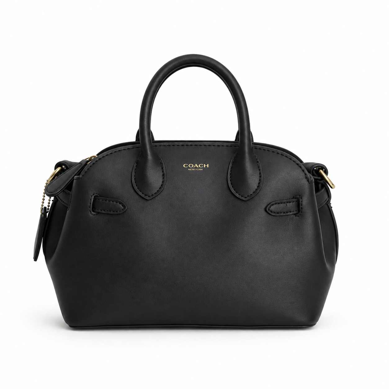 Coach Black Top-Handle Satchel Bag