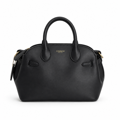 Coach Black Top-Handle Satchel Bag