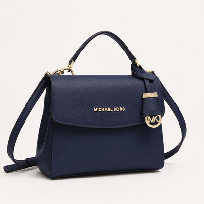 Michael Kors Black Top-Handle Satchel Bag