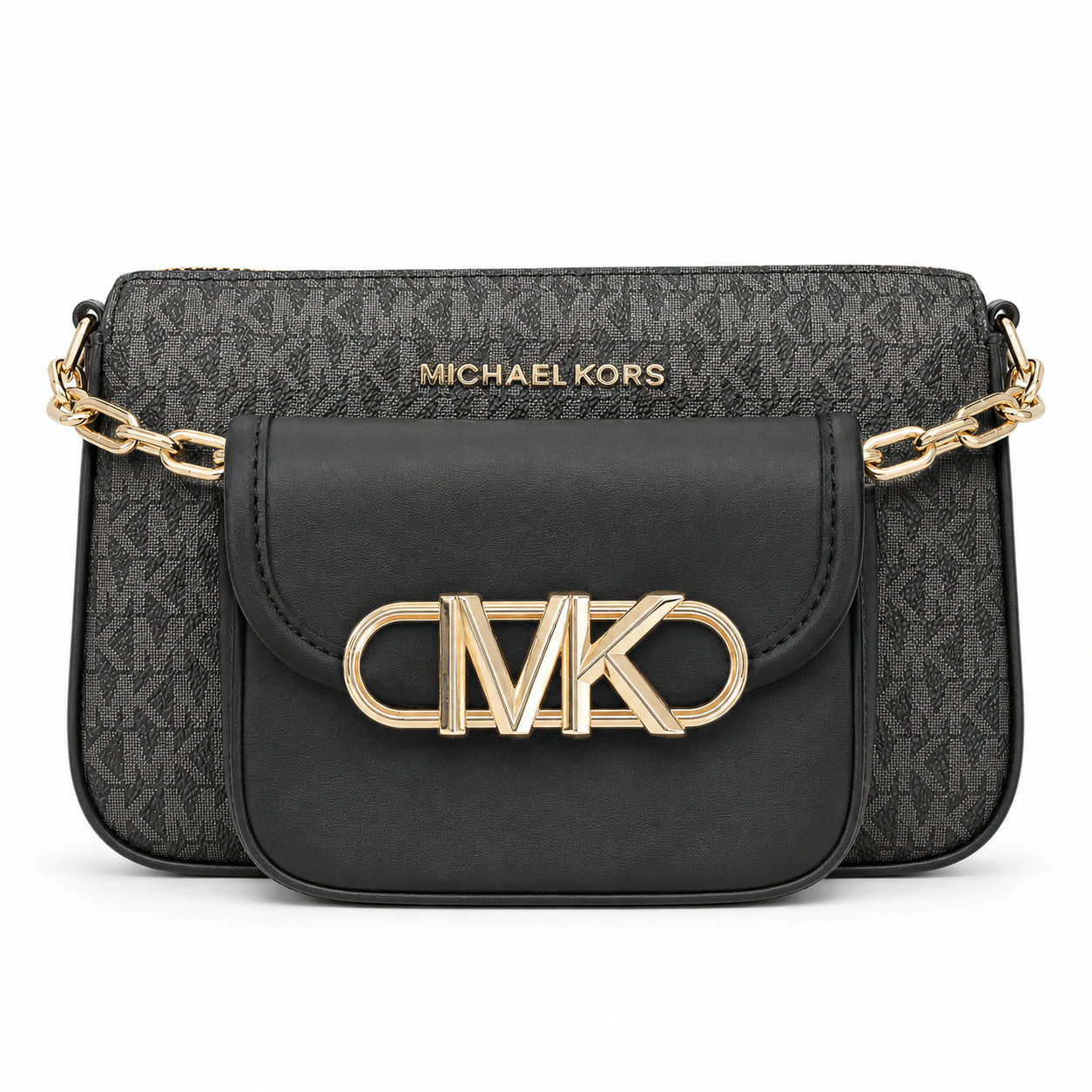 Michael Kors 2-in-1 Signature Logo Crossbody Bag