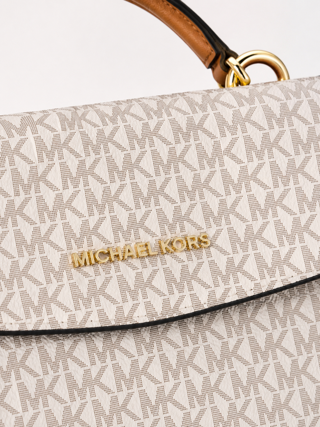 Michael Kors Signature Logo Top Handle Satchel