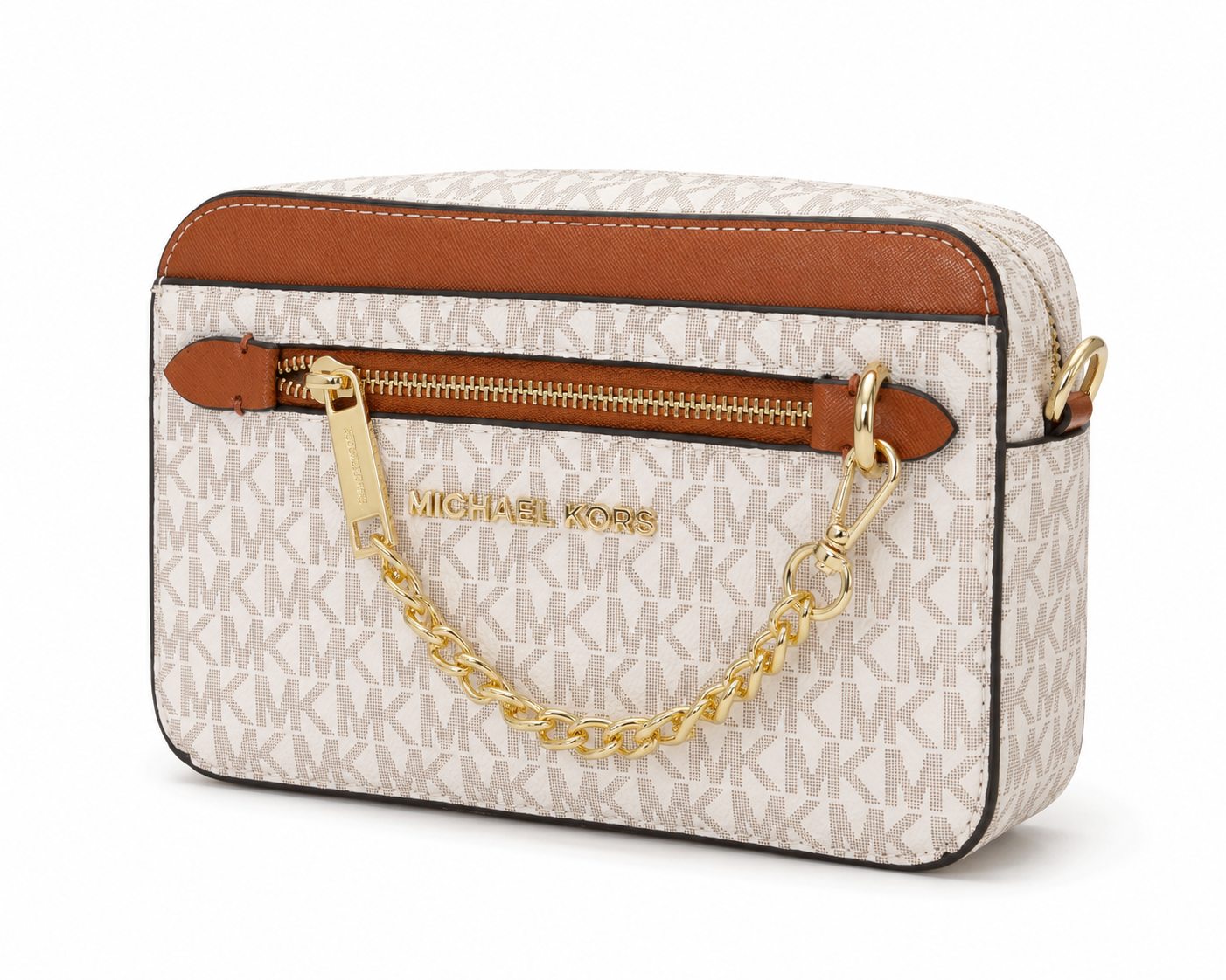 Michael Kors Bryant Medium Signature Logo Camera Crossbody Bag