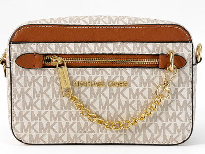 Michael Kors Bryant Medium Signature Logo Camera Crossbody Bag