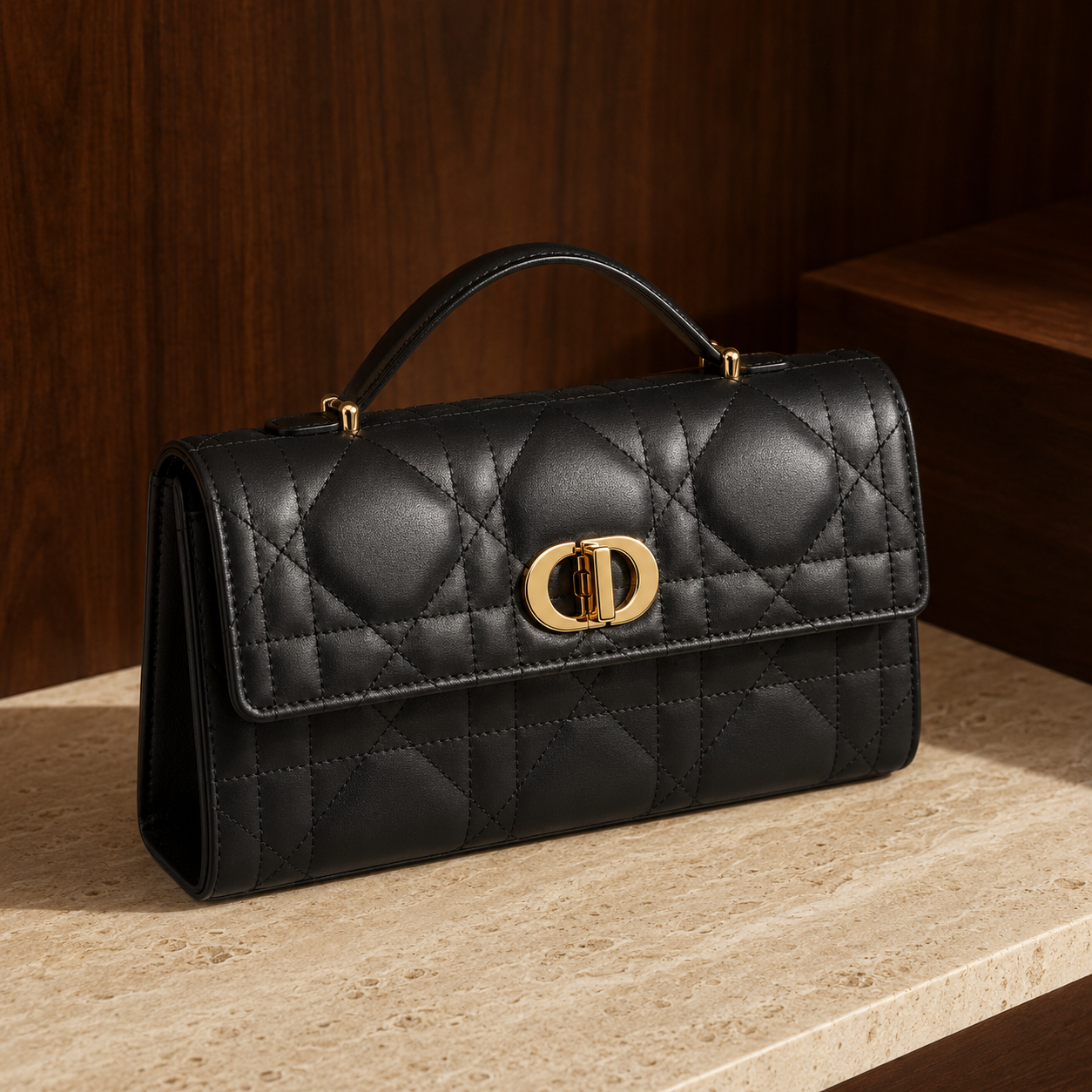 Dior Miss Caro Top Handle Pouch