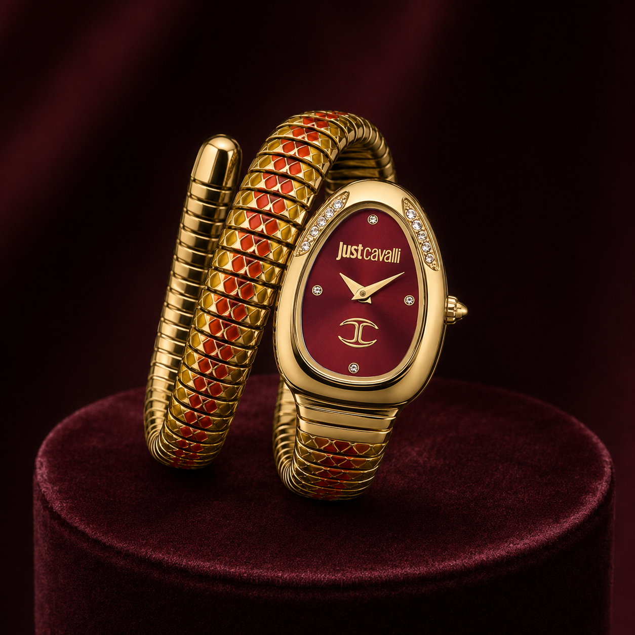 JUST CAVALLI Pelle Solo Watch for Women - JC1L251M0045