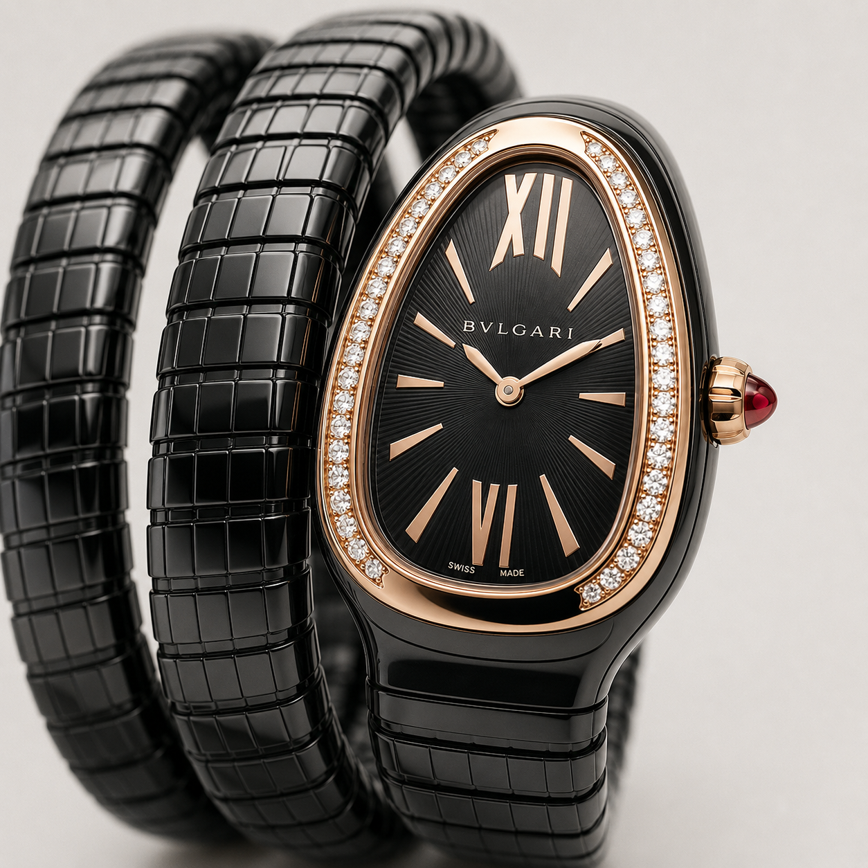 Bvlgari Serpenti Tubogas-Style Watch – 35mm