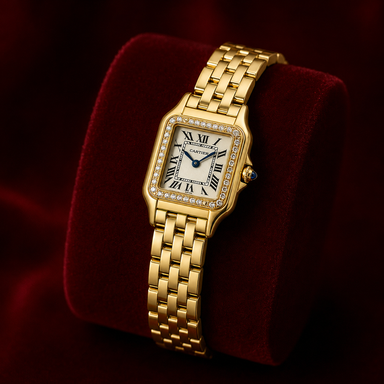 Cartier Panthère-Style Mini Women’s Watch – 27mm