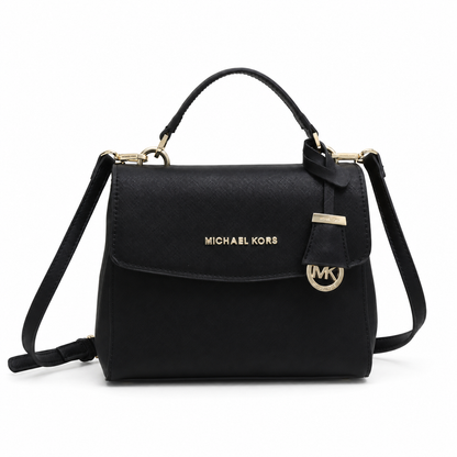 Michael Kors Black Top-Handle Satchel Bag