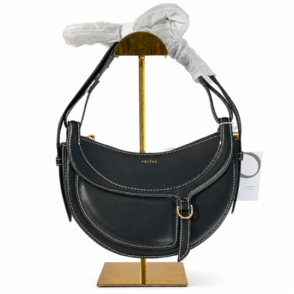Polène-inspired Saddle Shoulder Bag