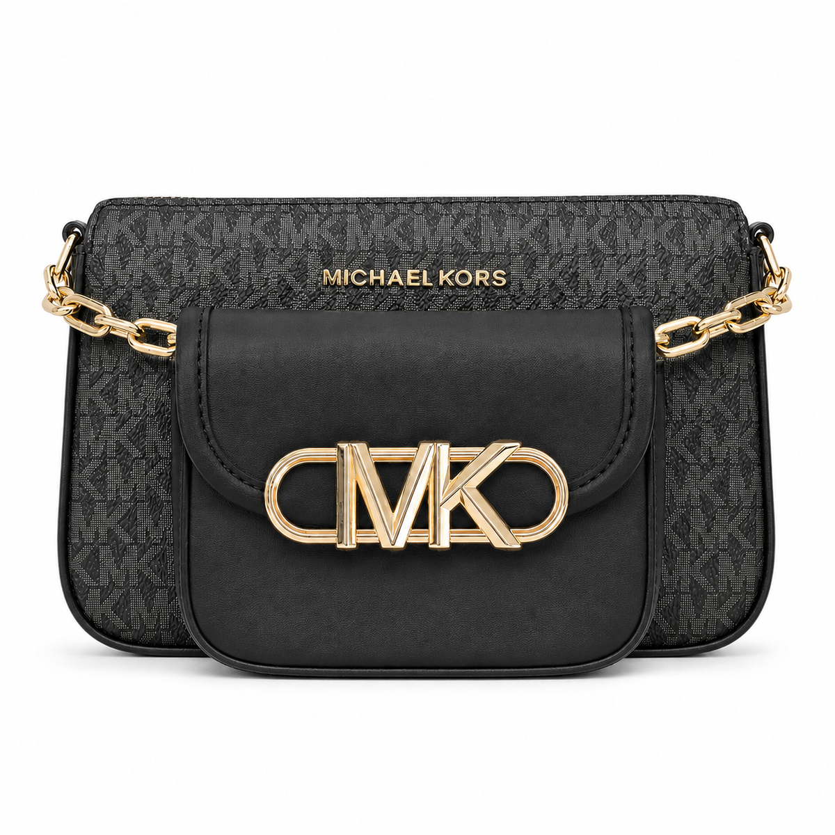 Michael Kors 2-in-1 Signature Logo Crossbody Bag
