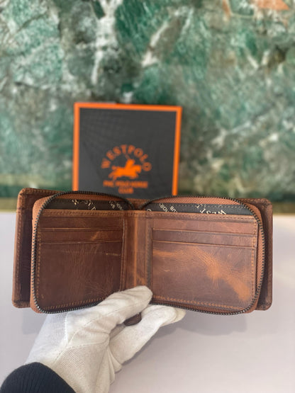 West Polo Leather Wallet