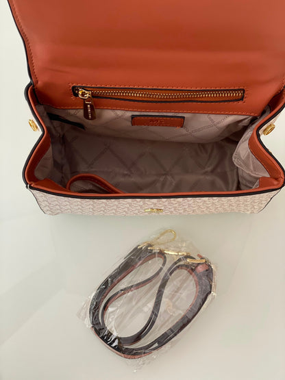 Michael Kors Signature Logo Top Handle Satchel