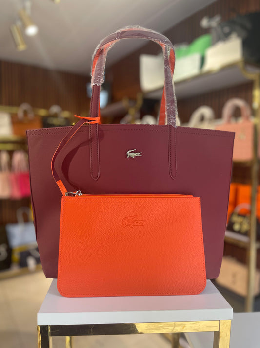 Double face lacoste bags