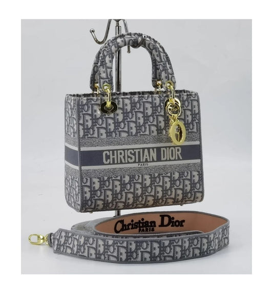 Christian Dior Lady D-Lite Embroidered Women Handbag