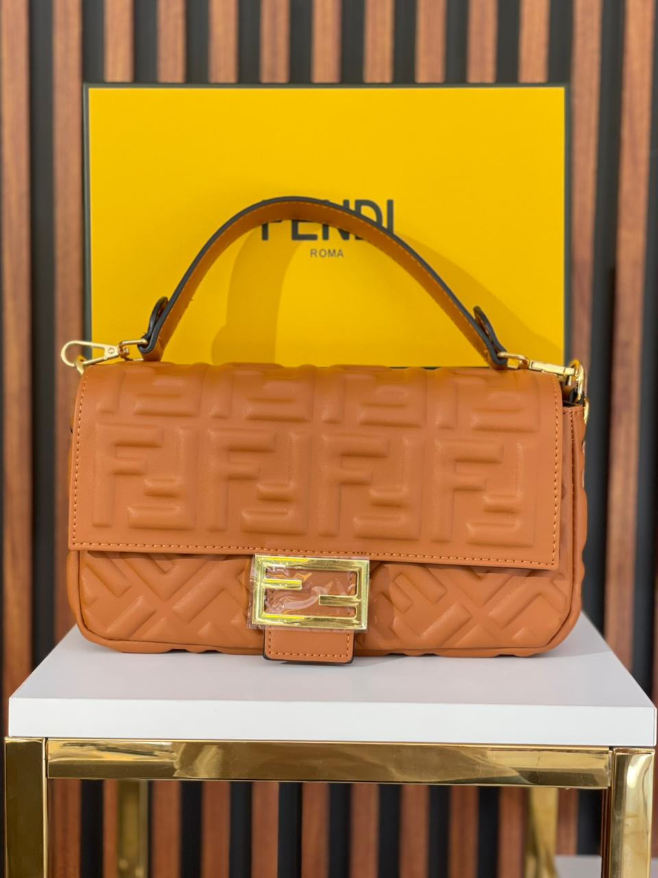 Fendi leather