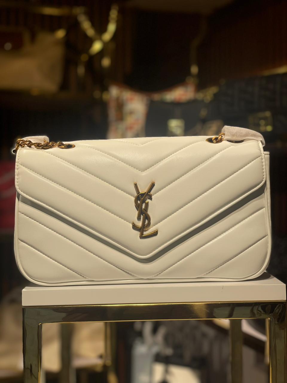 YSL leather bag