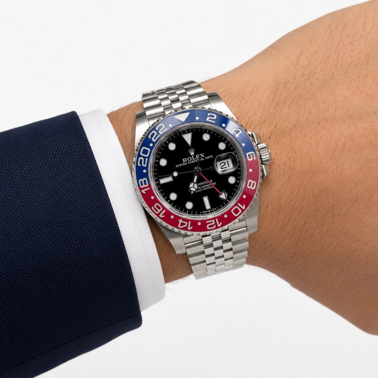Rolex GMT-Master II “Pepsi”-Style Watch – 5A+ Grade
