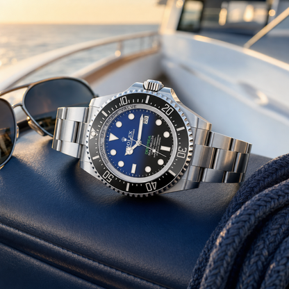 Rolex Deepsea D-Blue-Style Automatic Watch – 44mm (5A+ Grade)