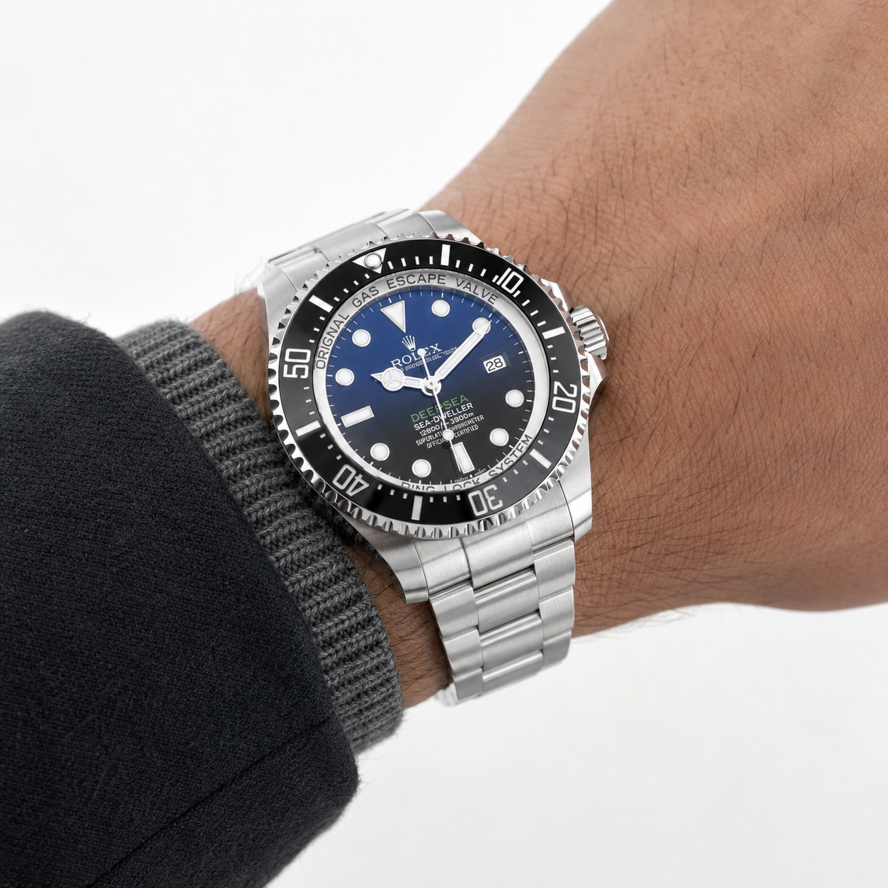 Rolex Deepsea D-Blue-Style Automatic Watch – 44mm (5A+ Grade)