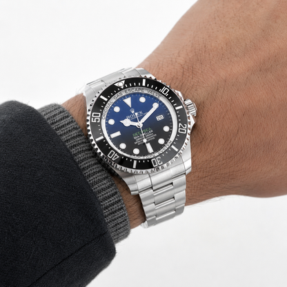 Rolex Deepsea D-Blue-Style Automatic Watch – 44mm (5A+ Grade)