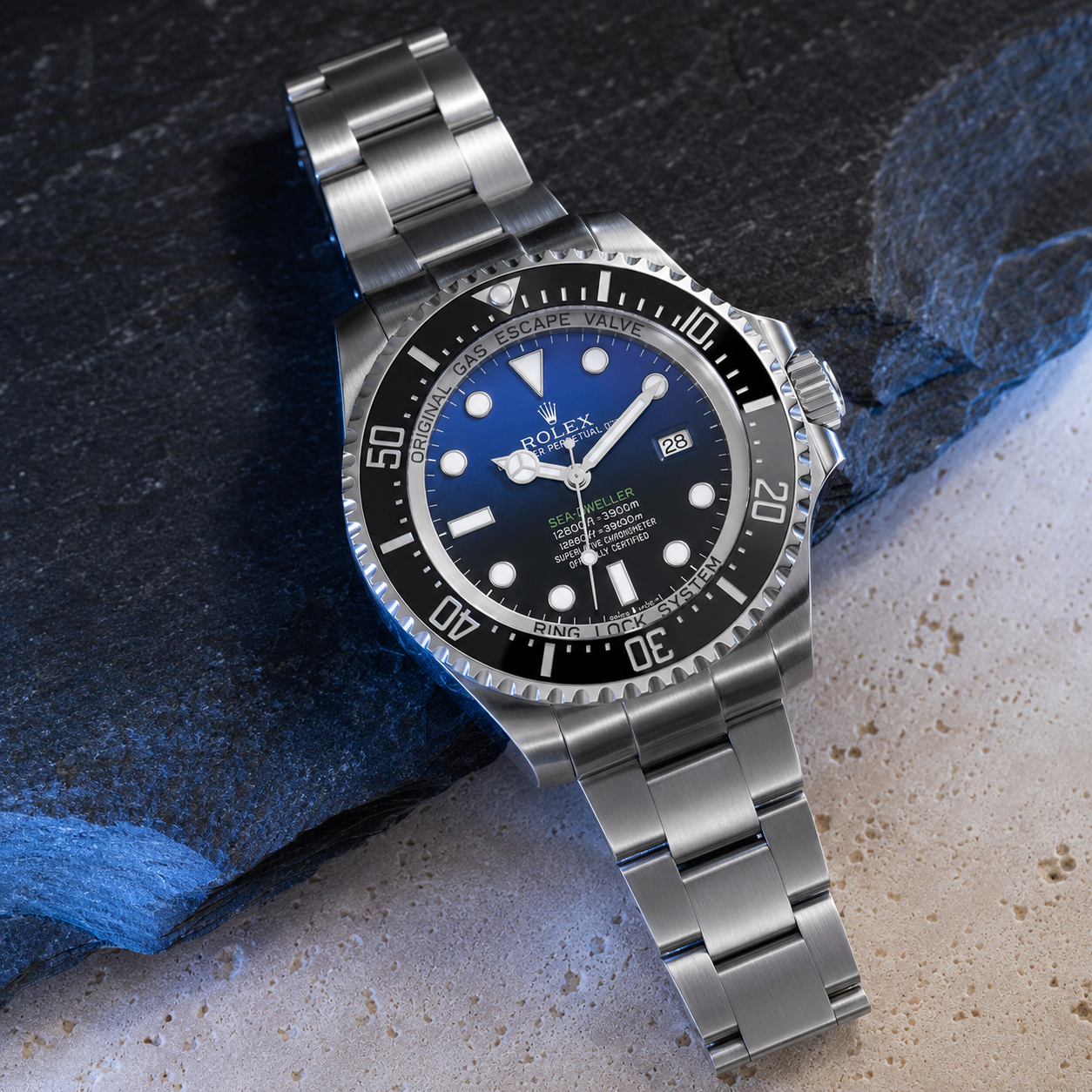 Rolex Deepsea D-Blue-Style Automatic Watch – 44mm (5A+ Grade)