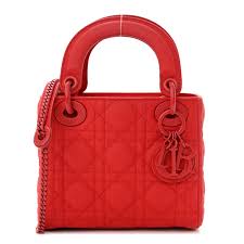 Christian Dior Lady Dior Small Bag – Matte Burgundy Cannage Calfskin